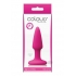 Colours Pleasures Mini Plug Pink - Anal Plugs