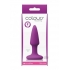 Colours Pleasures Mini Plug - Vibrant Purple