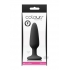 Colours Pleasures Small Plug Black - Anal Plugs