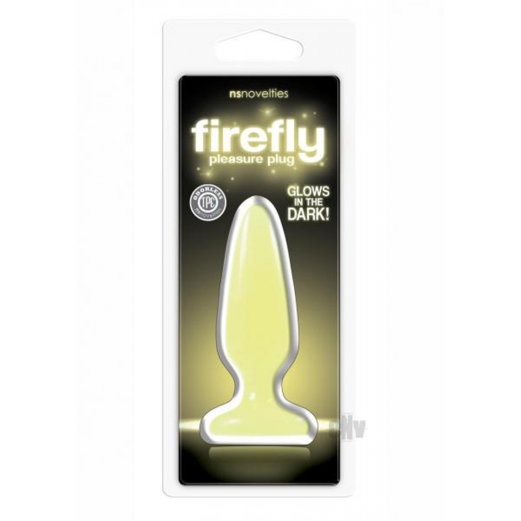 Firefly Pleasure Plug Small Yellow - Anal Plugs