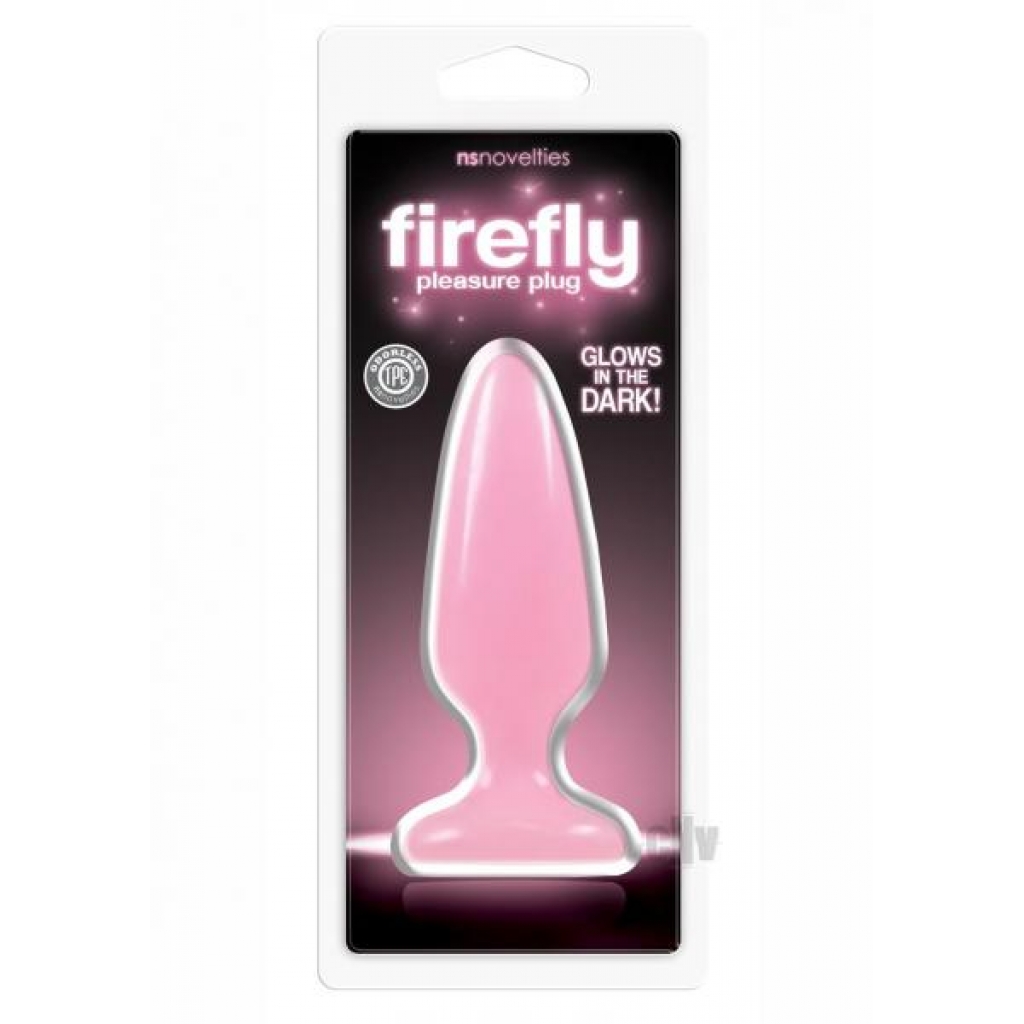 Firefly Pleasure Plug Medium Pink - Anal Plugs