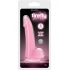 Firefly Smooth Glowing Dong 5 inches Pink - Realistic Dildos & Dongs