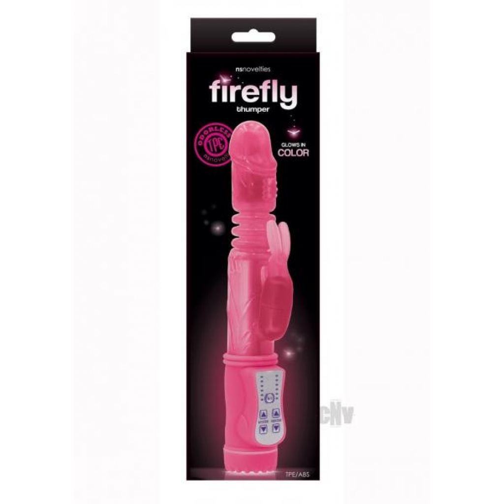 Firefly Thumper Rabbit Pink - Rabbit Vibrators