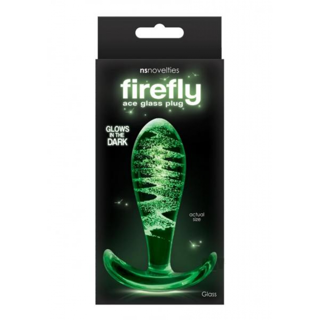 Firefly Glass Ace I Clear - Anal Plugs