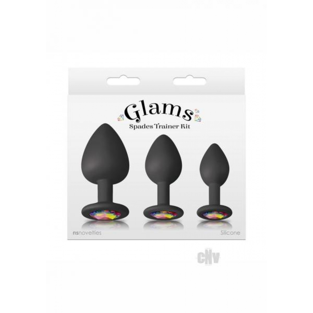 Glams Spades Trainer Kit Black - Anal Trainer Kits