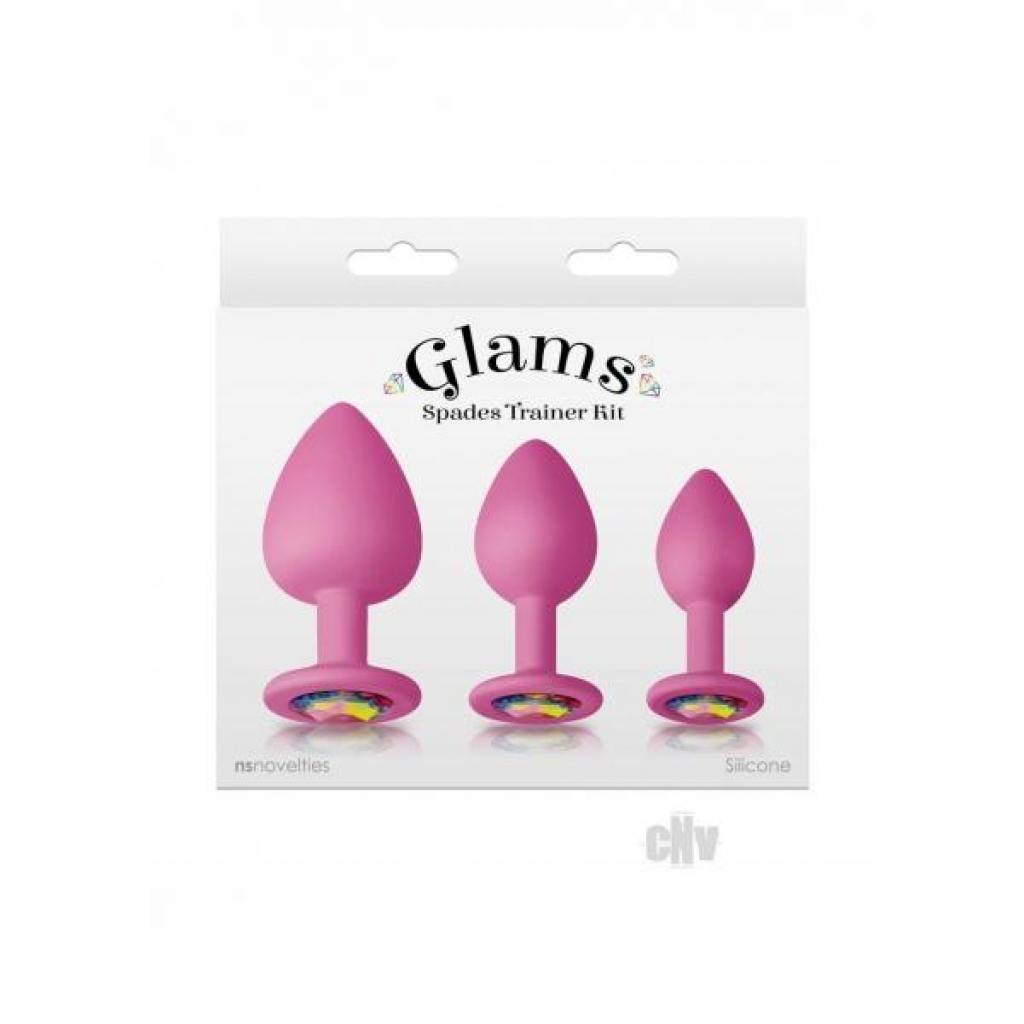 Glams Spades Trainer Kit Pink - Anal Trainer Kits