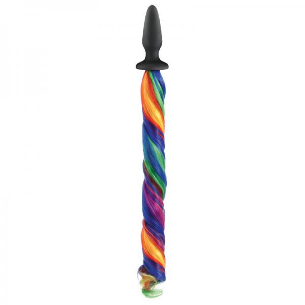 Unicorn Tails Rainbow Butt Plug - Anal Plugs