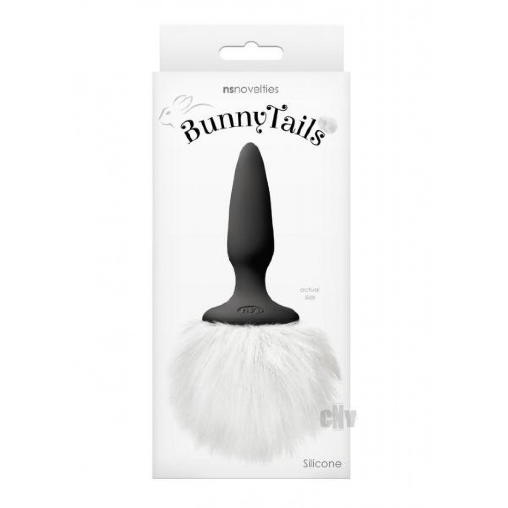 Bunny Tails Mini Anal Plug White - Anal Plugs