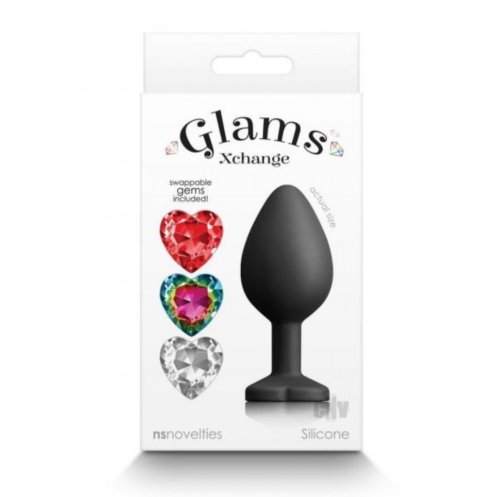 Glams Xchange Heart Medium - Anal Plugs