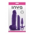 Inya Play Things Purple Set - Dildo, Vibrator & Plug