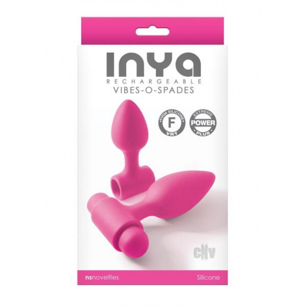 Inya Vibes O Spades Pink - Anal Plugs