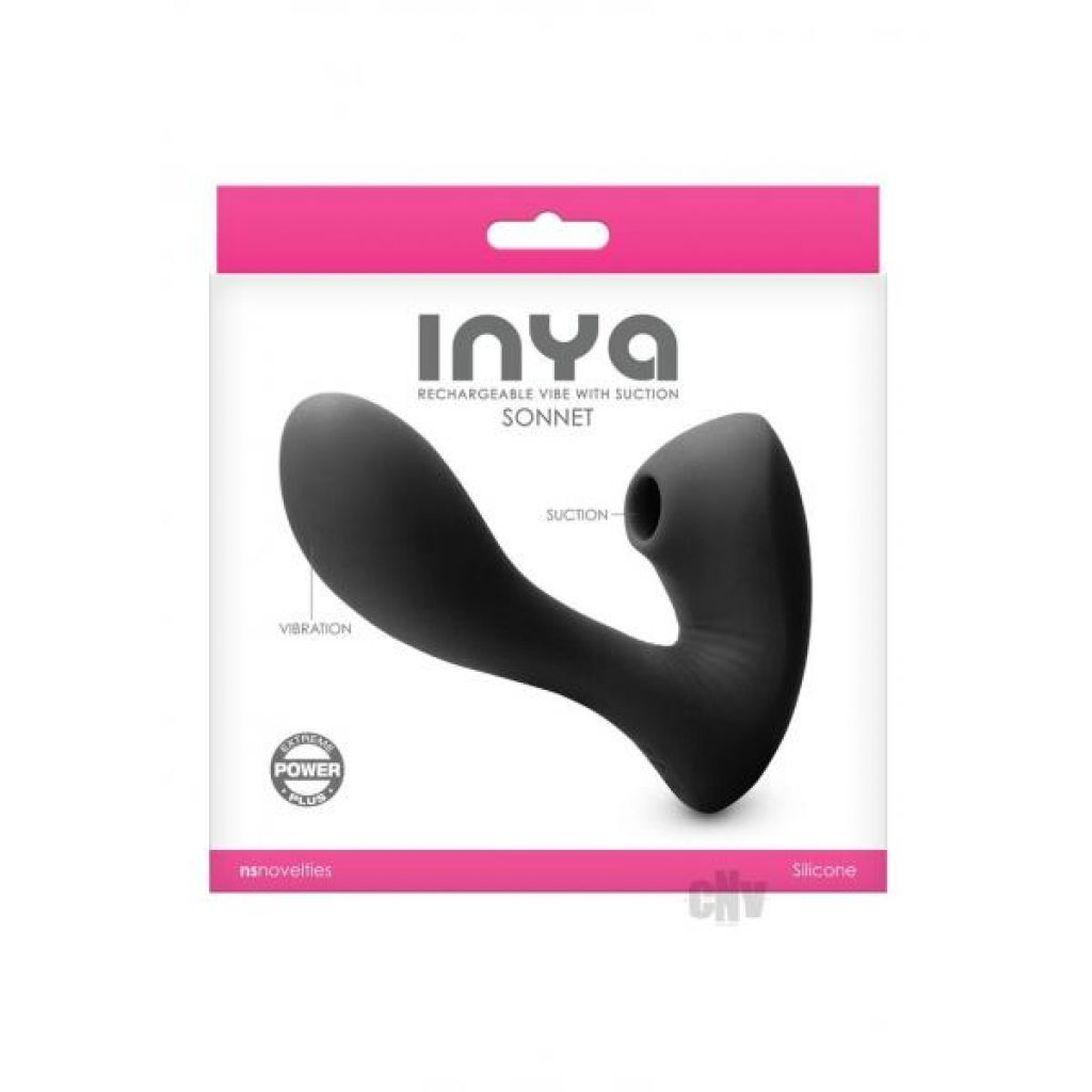 Inya Sonnet Black - G-Spot Vibrators Clit Stimulators