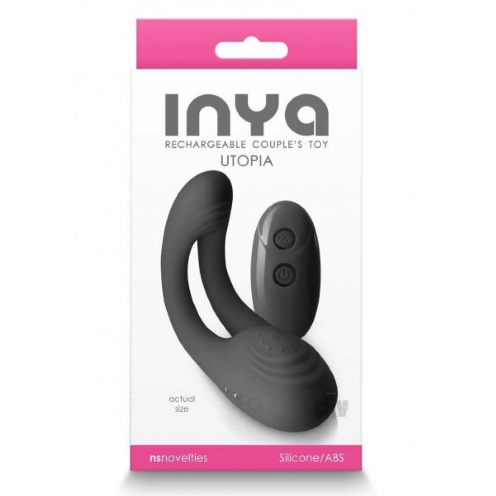 Inya Utopia - Black - Dual Stimulator