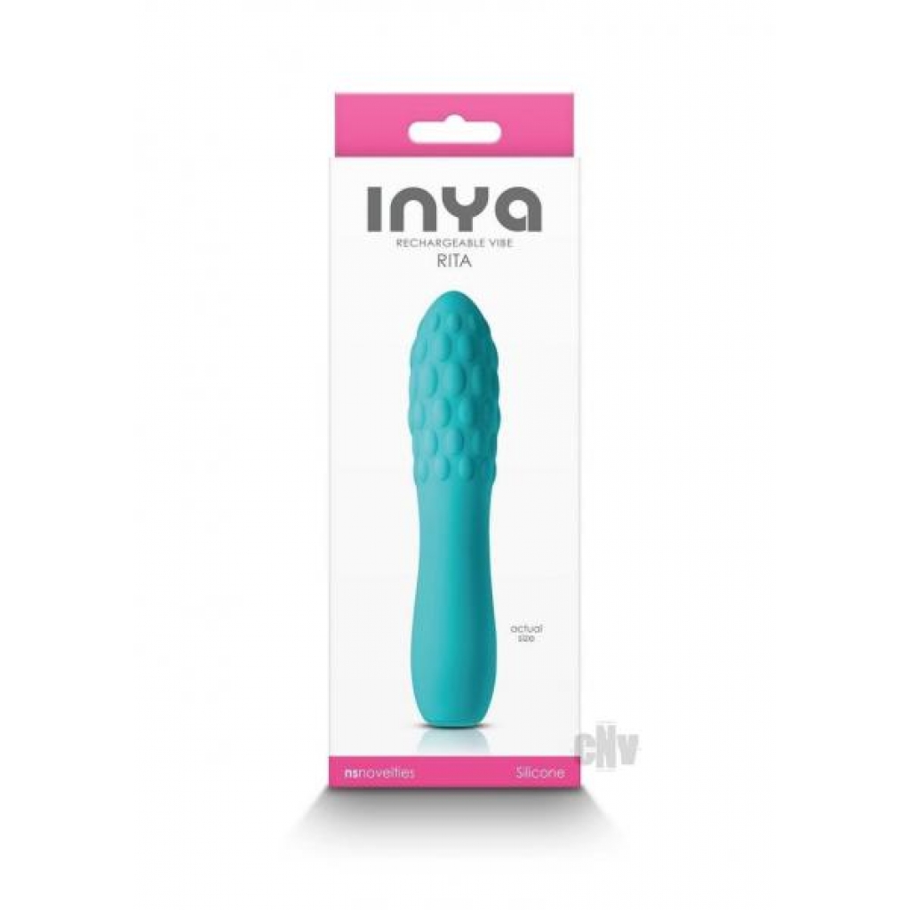 Inya Rita: Teal Compact Massager