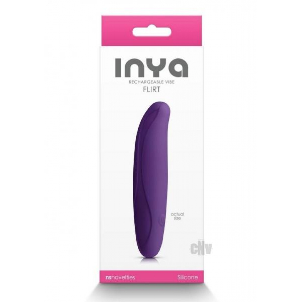 Inya Flirt Purple - Palm Size Massagers