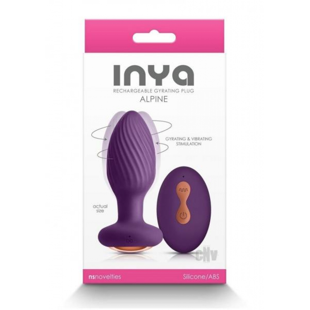 Inya Alpine Purple - Anal Plugs