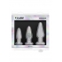 Crystal Glass Anal Trainer Tapered Kit