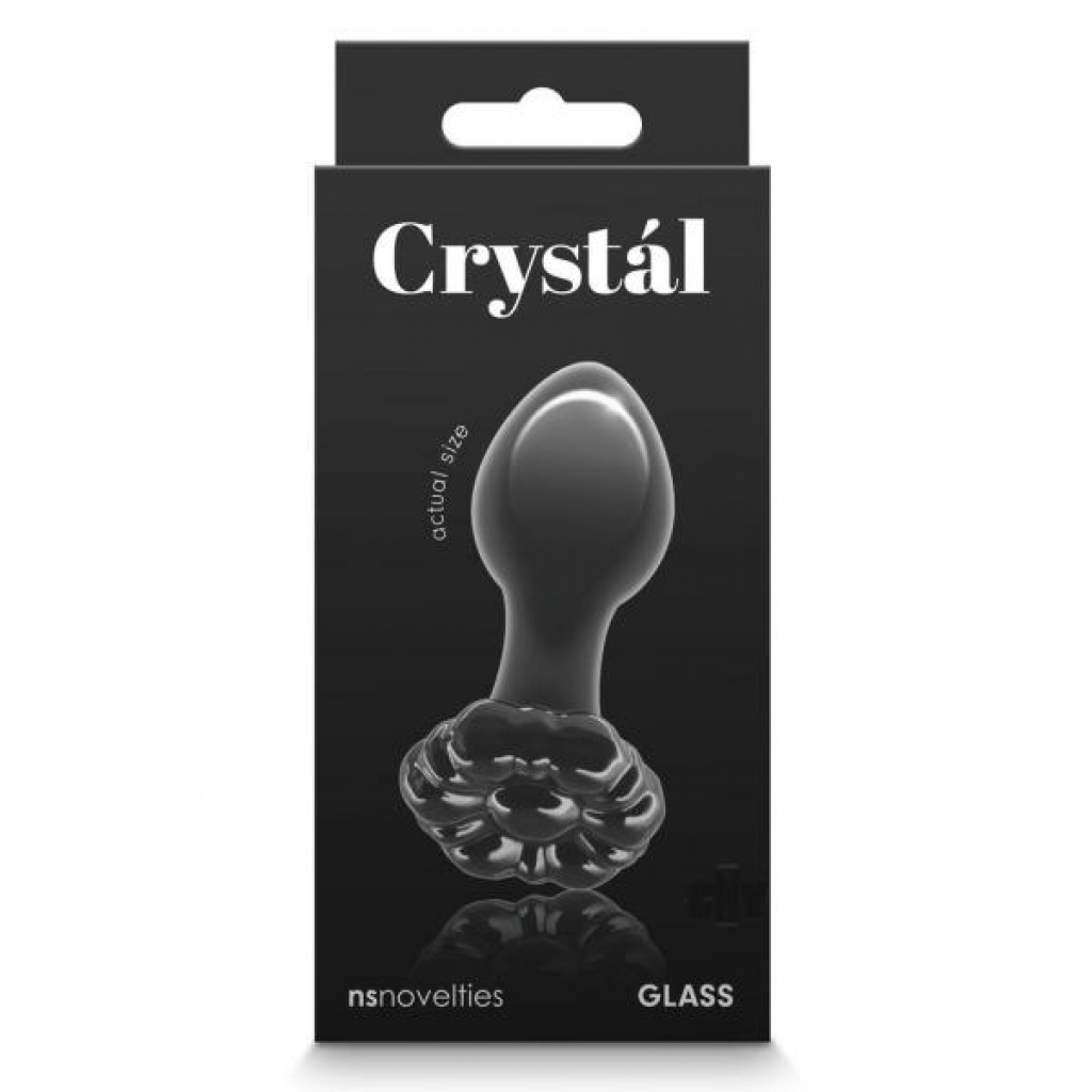 Crystal Flower Black - Anal Plugs