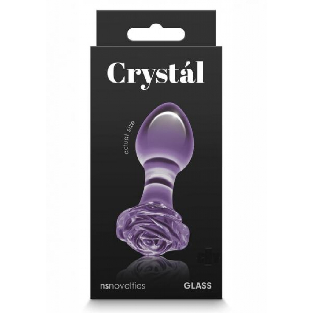 Crystal Rose Purple - Anal Plugs