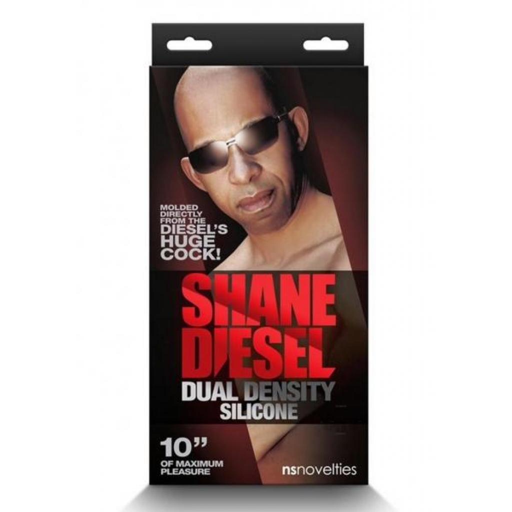 Shane Diesel Dual Density Dildo - Chocolate