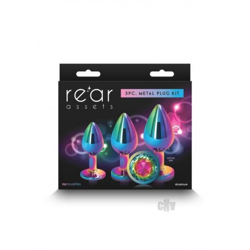 Rear Assets Trainer Kit Rainbow - Anal Trainer Kits