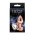 Rear Assets Rose Gold Heart Small Clear - Anal Plugs