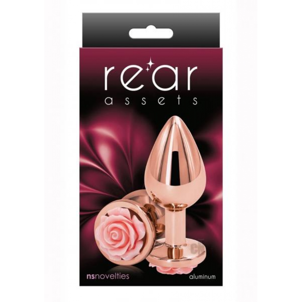 Rear Assets Rose Medium Pink - Anal Plugs