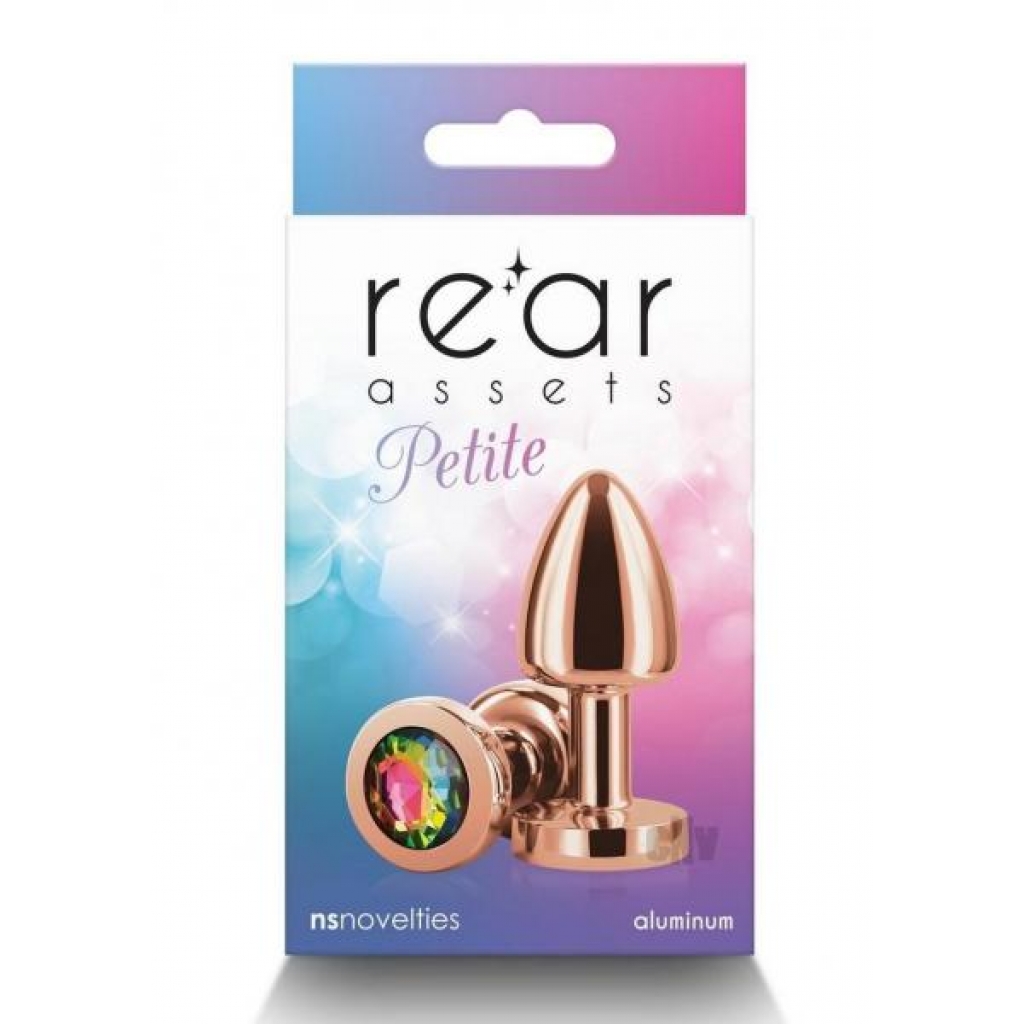 Rear Assets Petite Rose Gld/rnbw - Anal Plugs