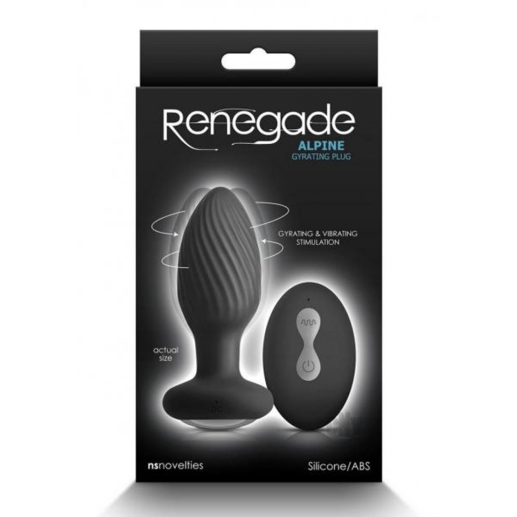 Renegade Alpine Black - Anal Plugs