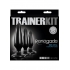 Renegade Pleasure Plug 3 Piece Trainer Kit Black - Anal Trainer Kits