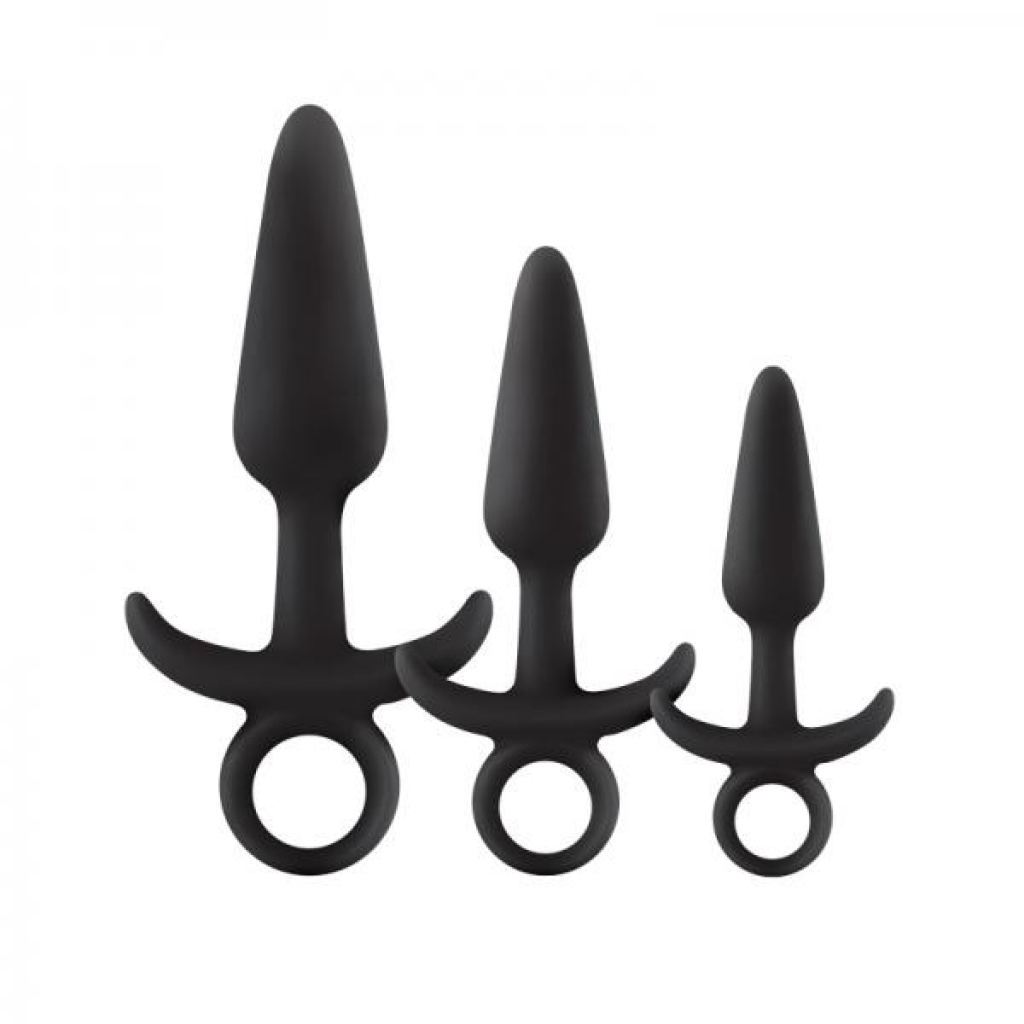 Renegade Men's Tool Kit Anal Set Black - Anal Trainer Kits