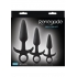 Renegade Men's Tool Kit Anal Set Black - Anal Trainer Kits