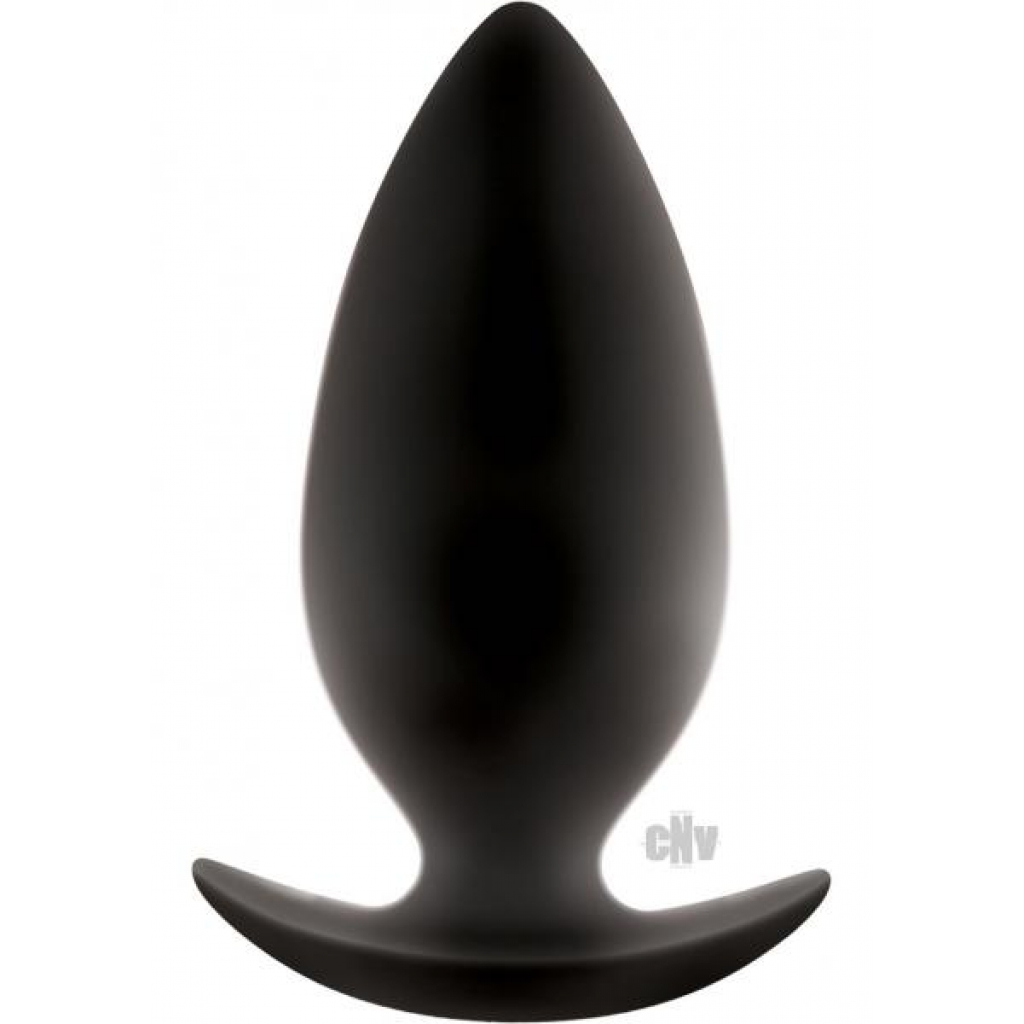 Renegade Spades Large Butt Plug - Black