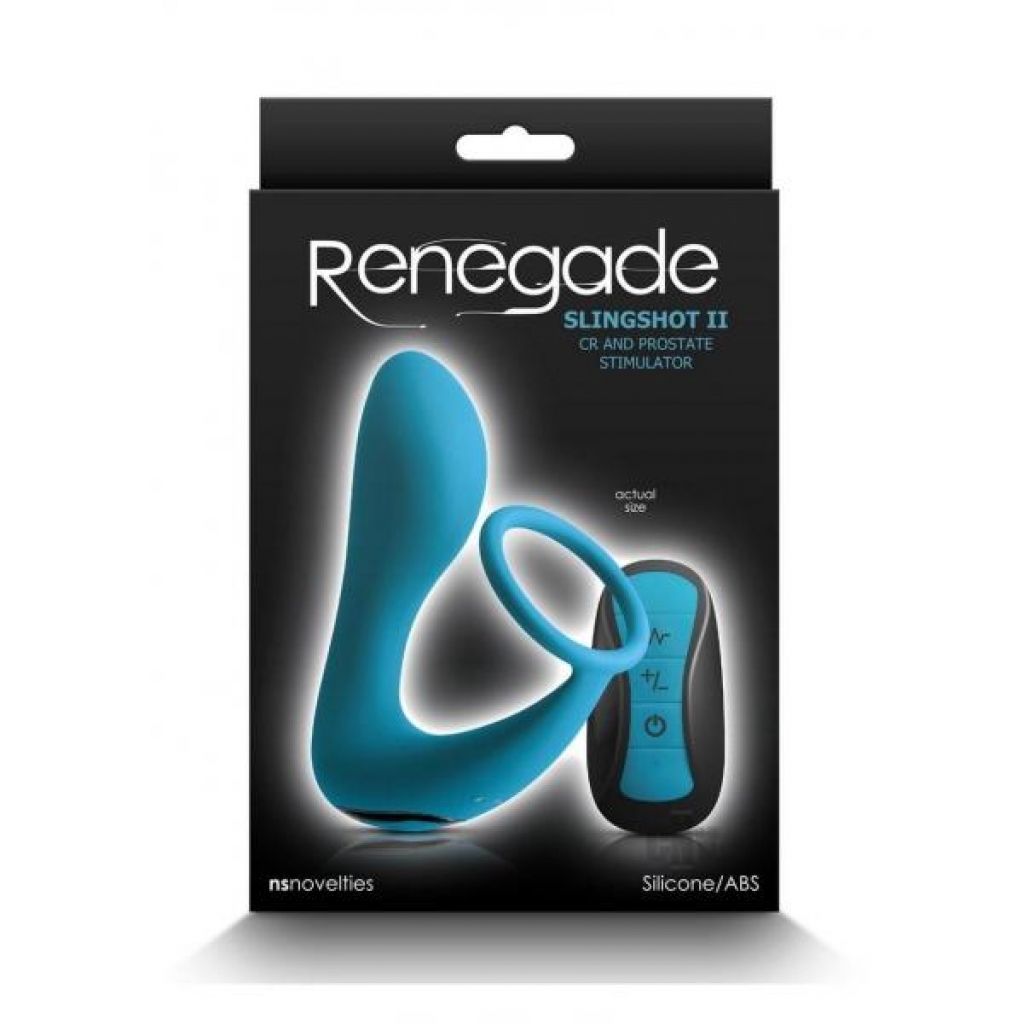 Renegade Slingshot Ii Teal - Prostate Toys