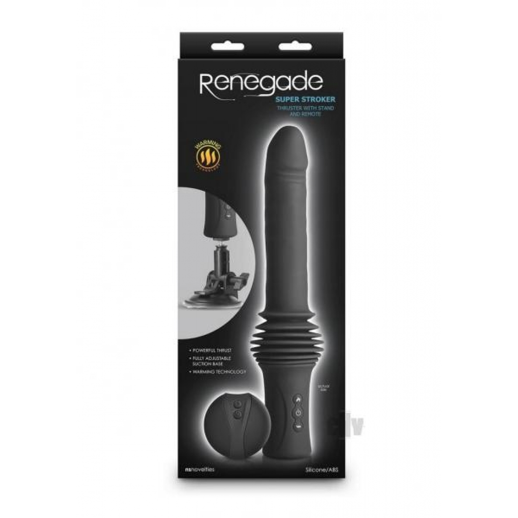 Renegade Super Stroker Black - Realistic