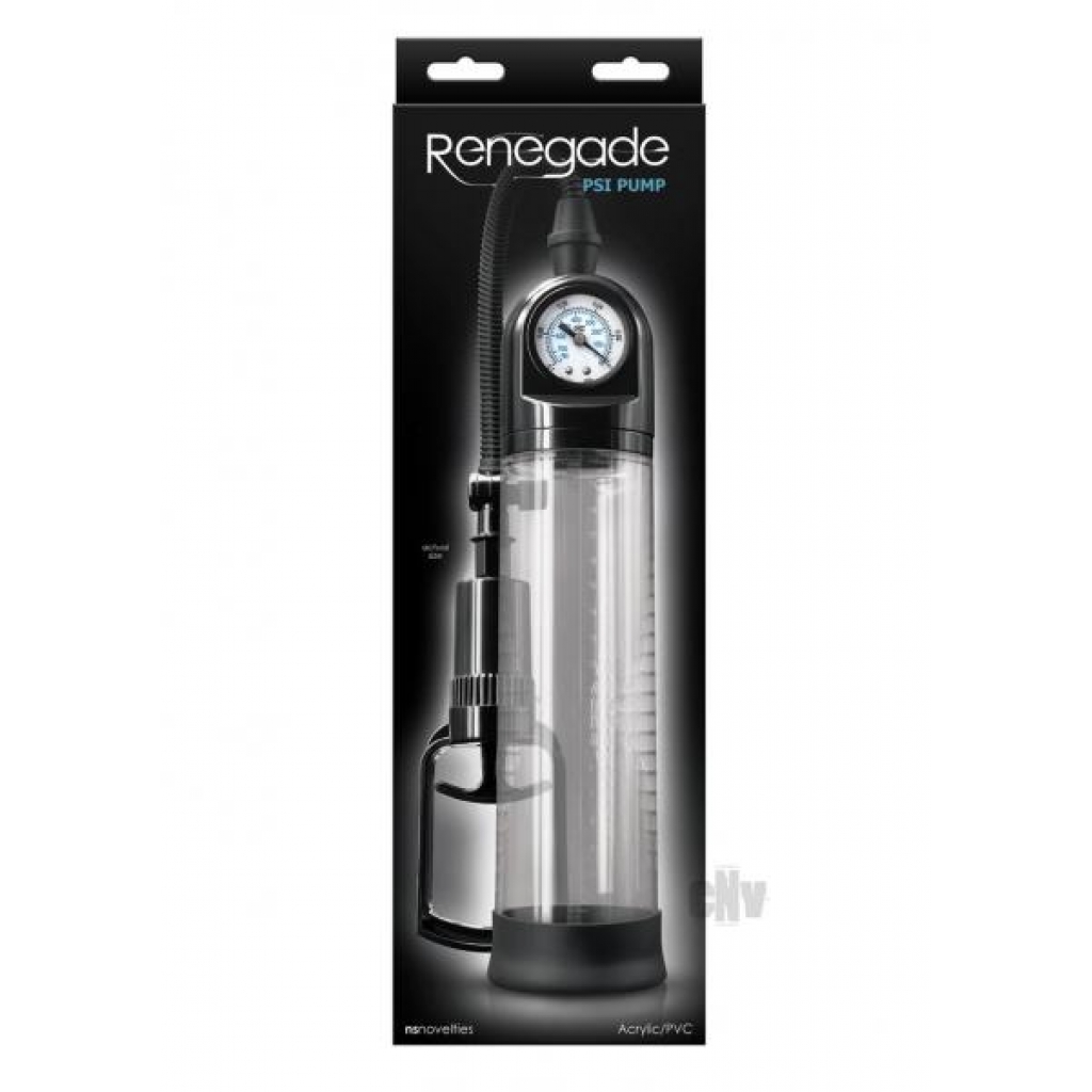 Renegade Psi Pump Black - Penis Pumps