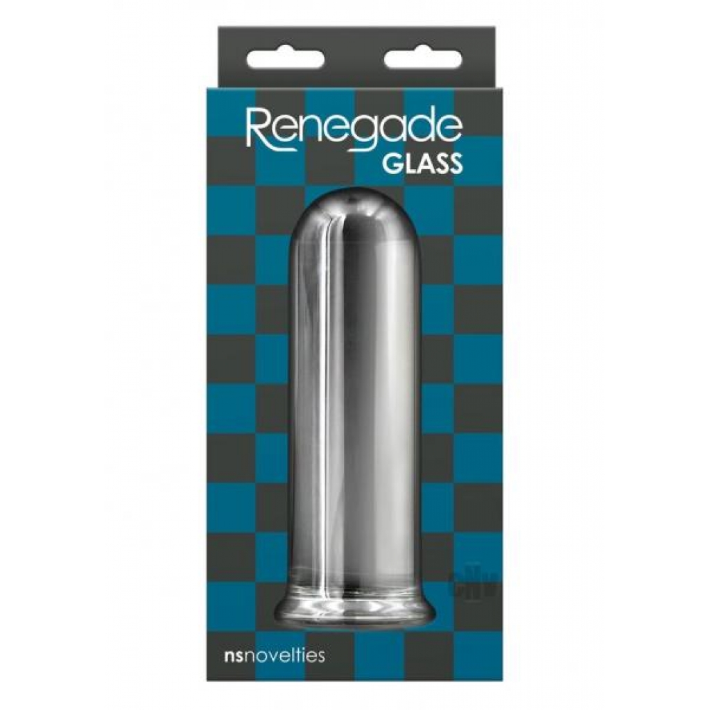 Renegade Glass Rook Clear - Anal Plugs