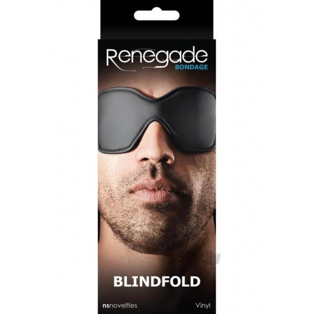 Renegade Bondage Black Blindfold O/S