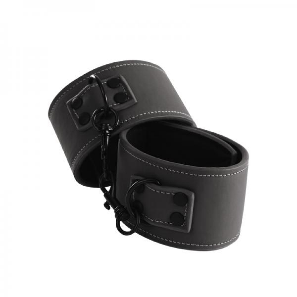 Renegade Bondage Wrist Cuff Black - Handcuffs