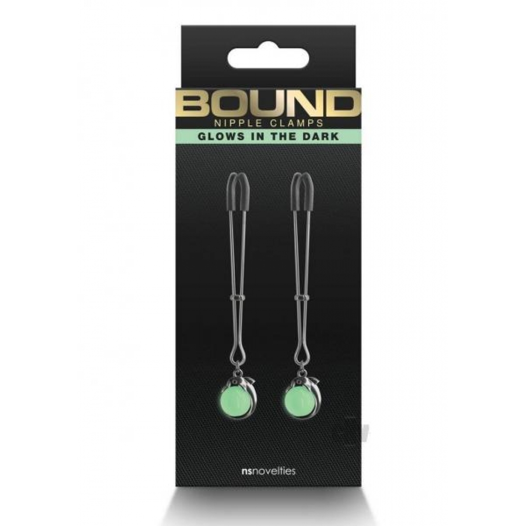 Bound Nipple Clamps - Adjustable Sensory Delight