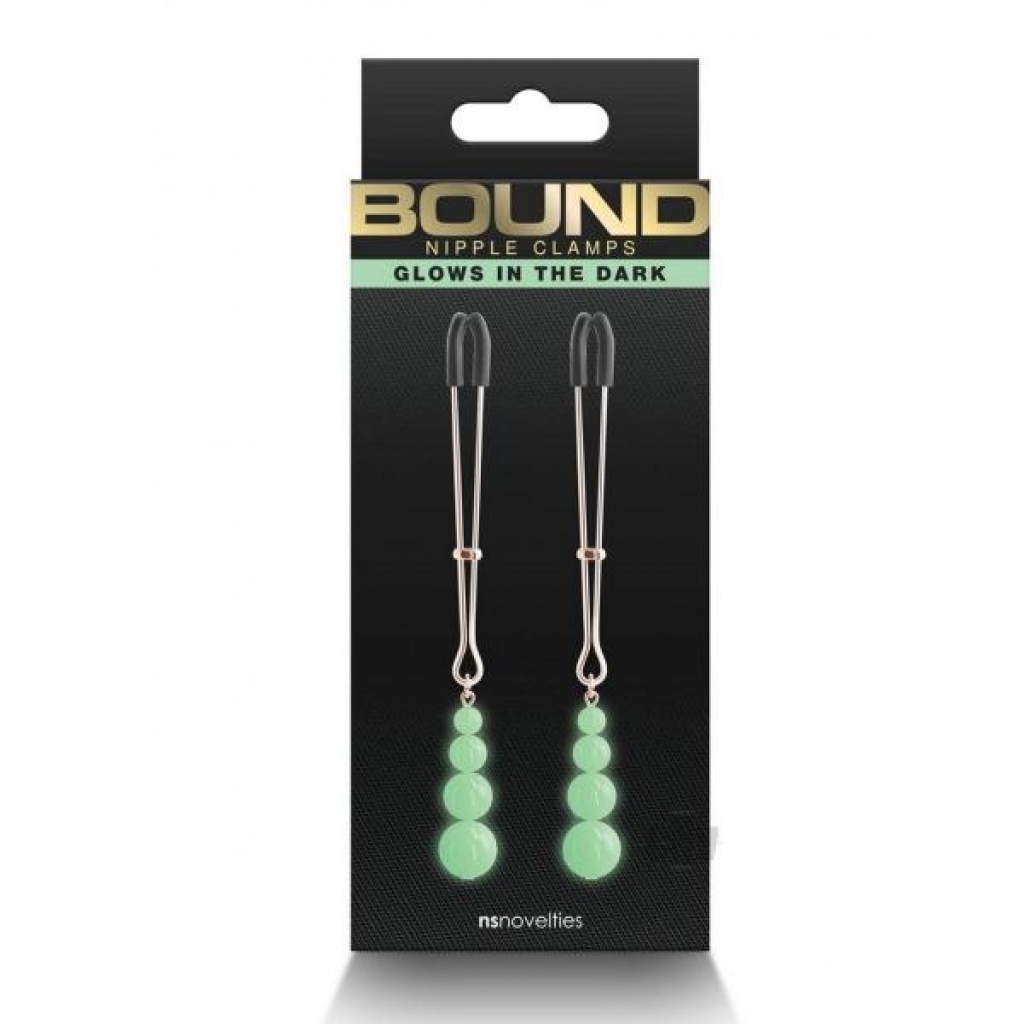 Bound Nipple Clamps G2 Gitd Rose Gold - Nipple Clamps