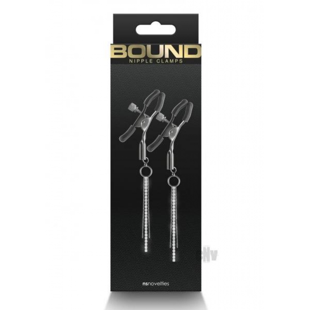 Bound Adjustable Nipple Clamps - D3 Gunmetal