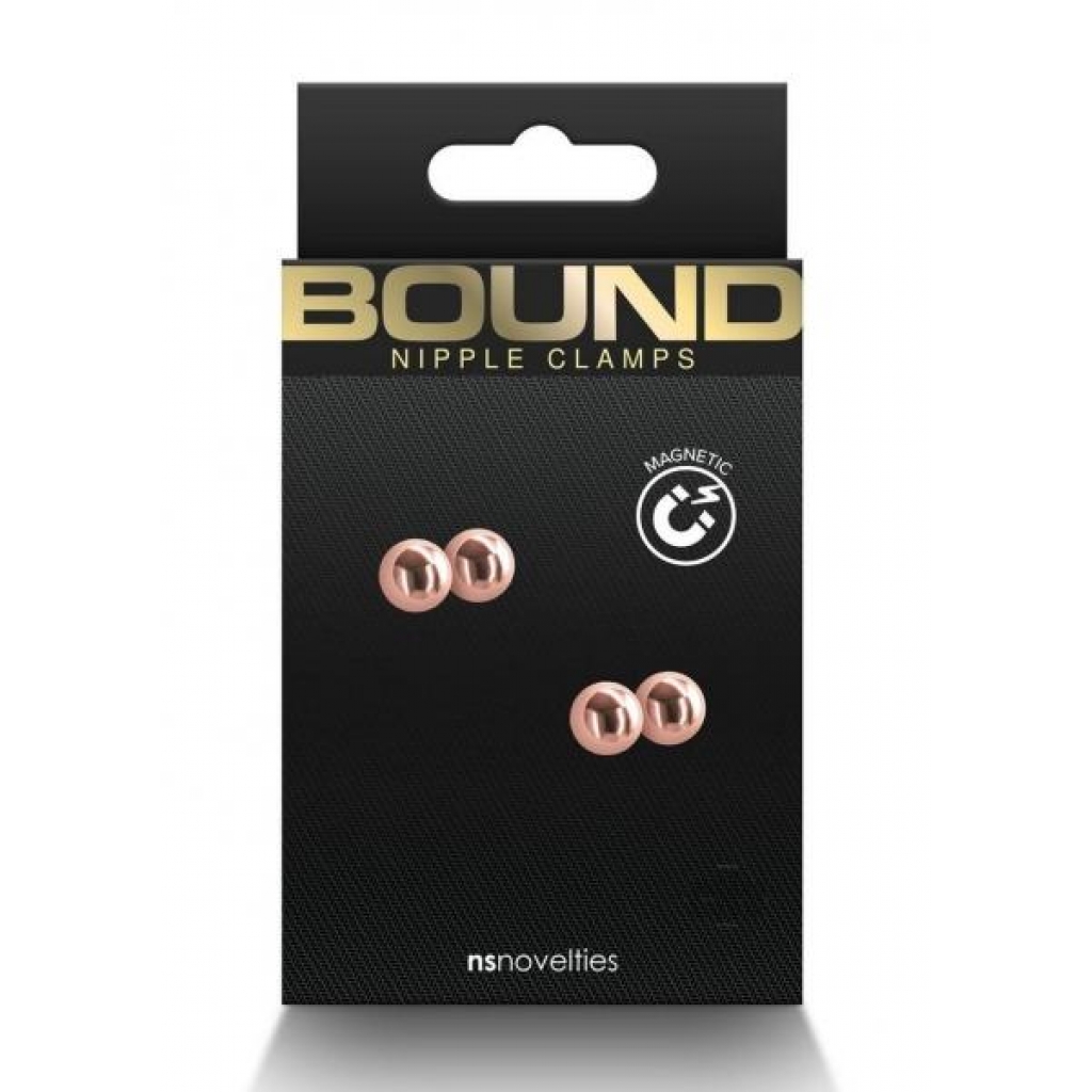 Bound Nipple Clamps M1 Rose Gold - Nipple Clamps