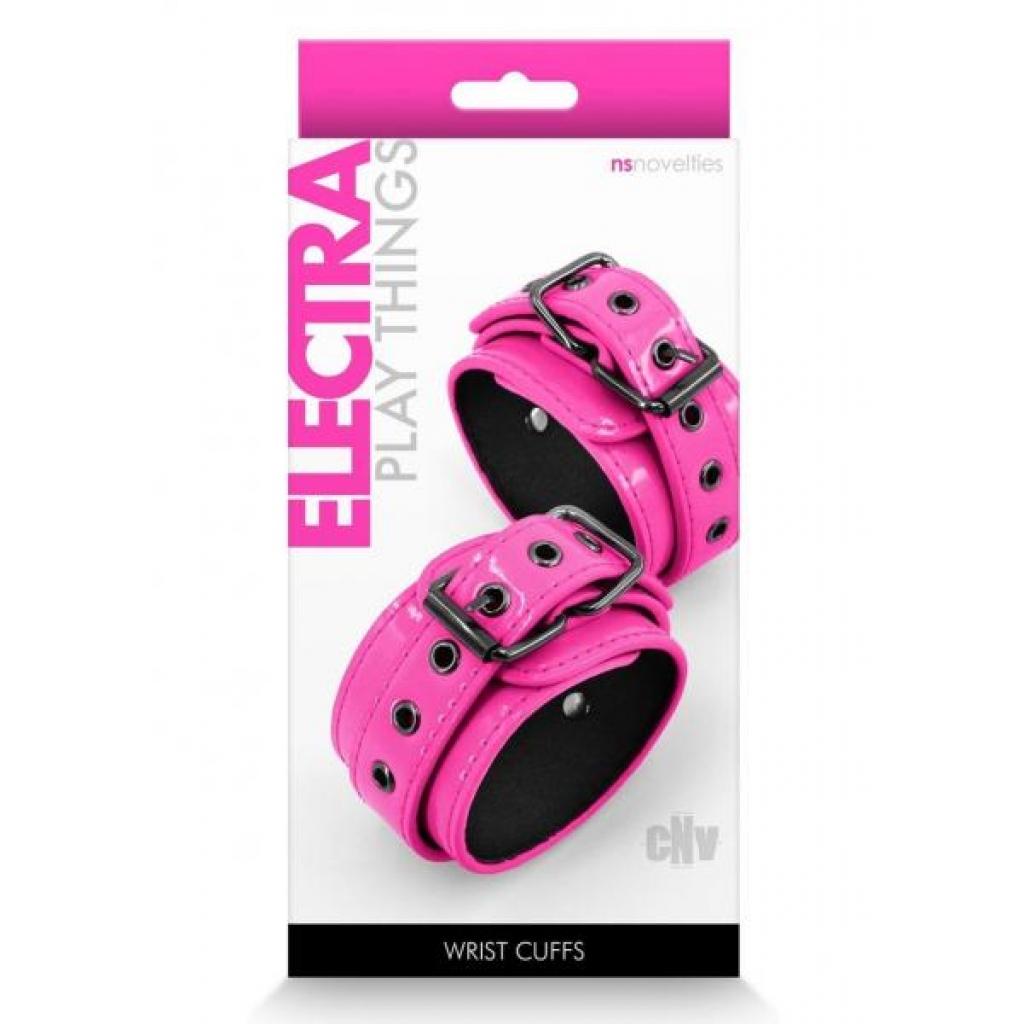 Electra Play Things Wrist Cuffs - Pink