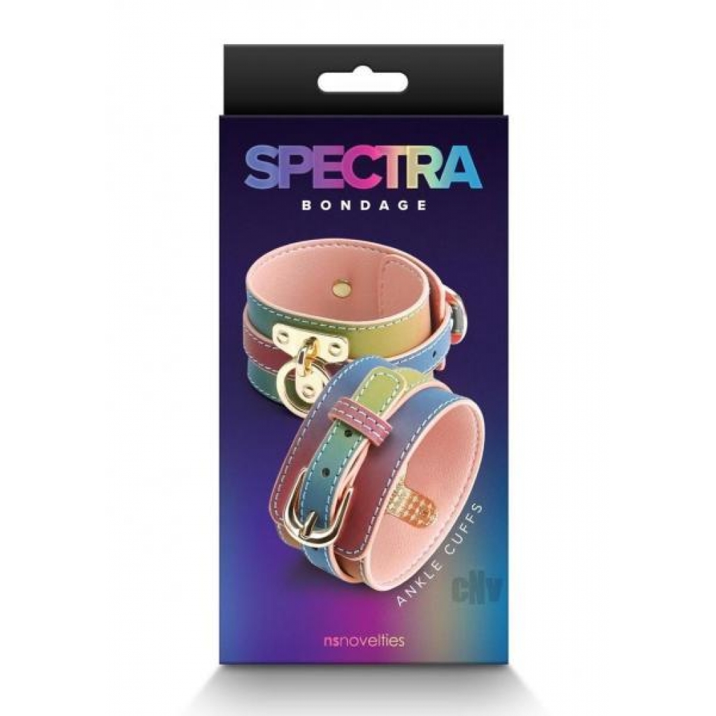 Spectra Bondage Ankle Cuff Rainbow - Ankle Cuffs