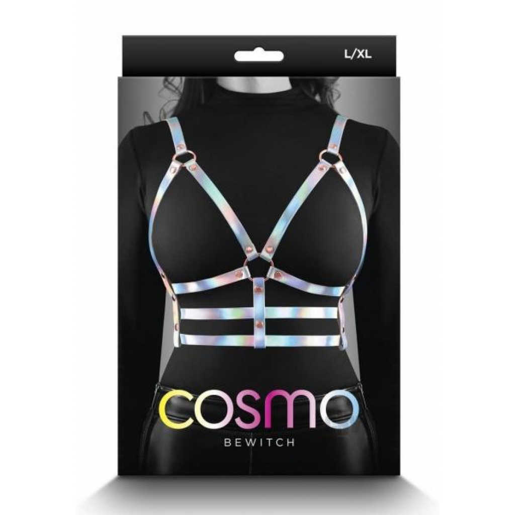 Cosmo Harness Bewitch Lg/xl Rainbow - Babydolls & Slips