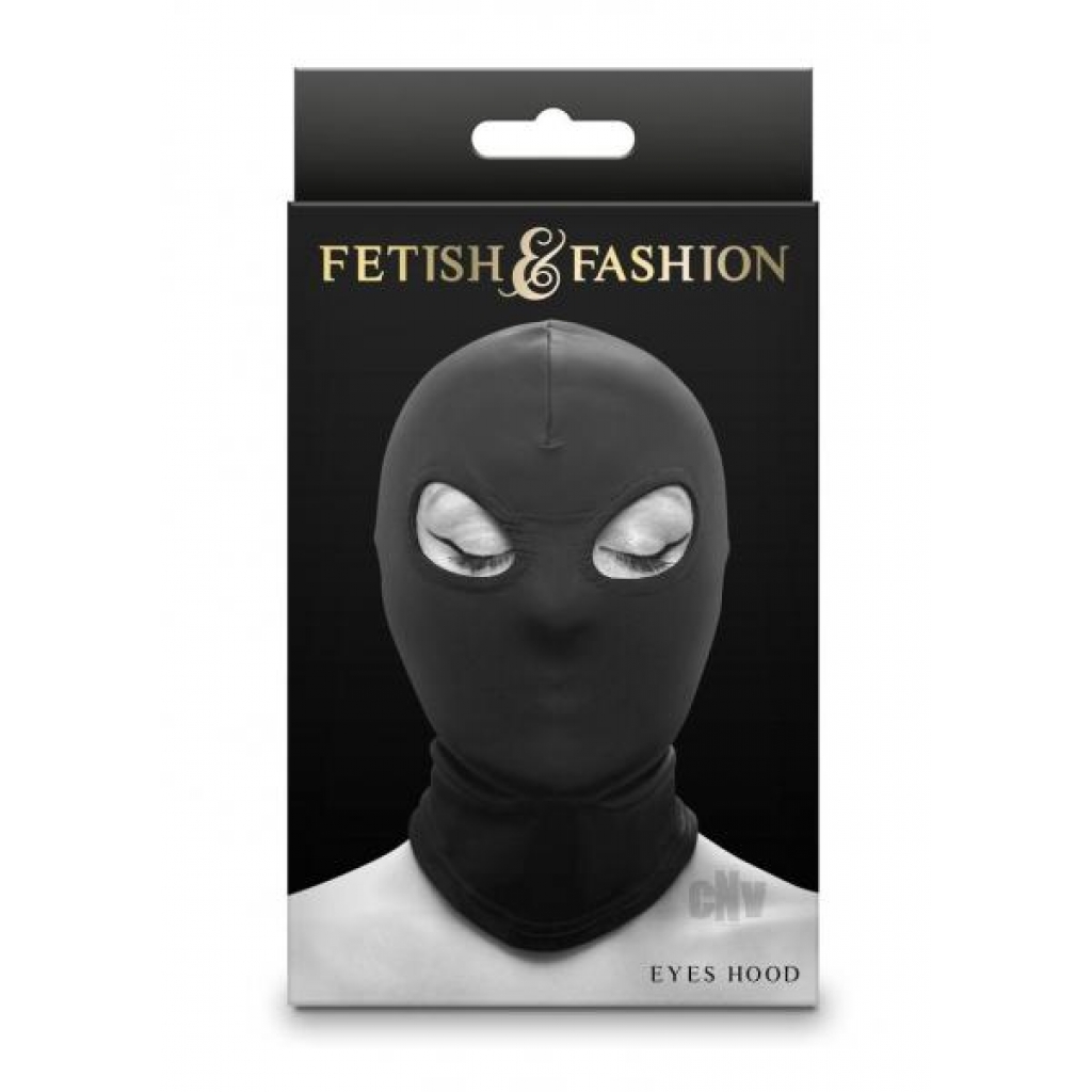 Fetish Fashion Eyes Hood Blk - Hoods & Goggles