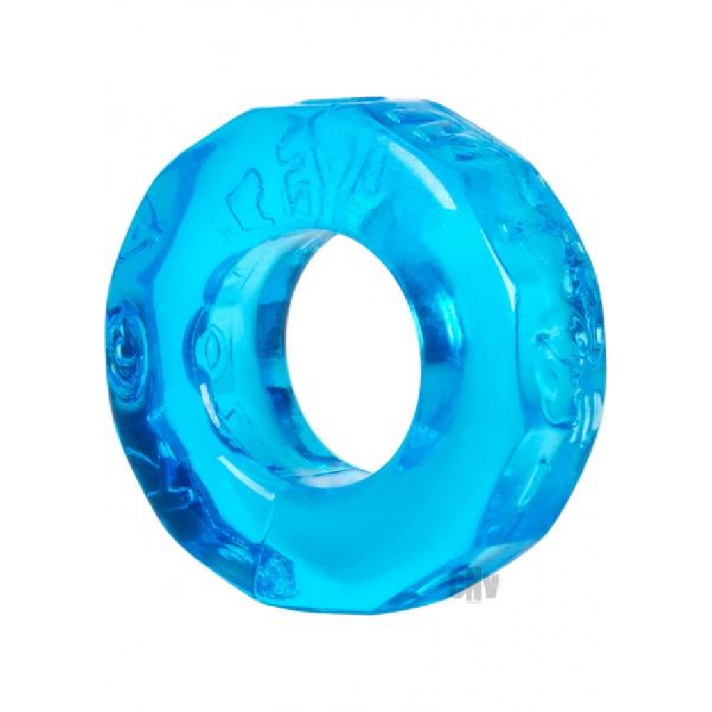 Atomic Jock Sprocket Cock Ring Ice Blue - Couples Vibrating Penis Rings