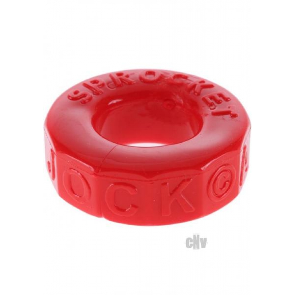 Atomic Jock Sprocket Cock Ring  Red - Classic Penis Rings