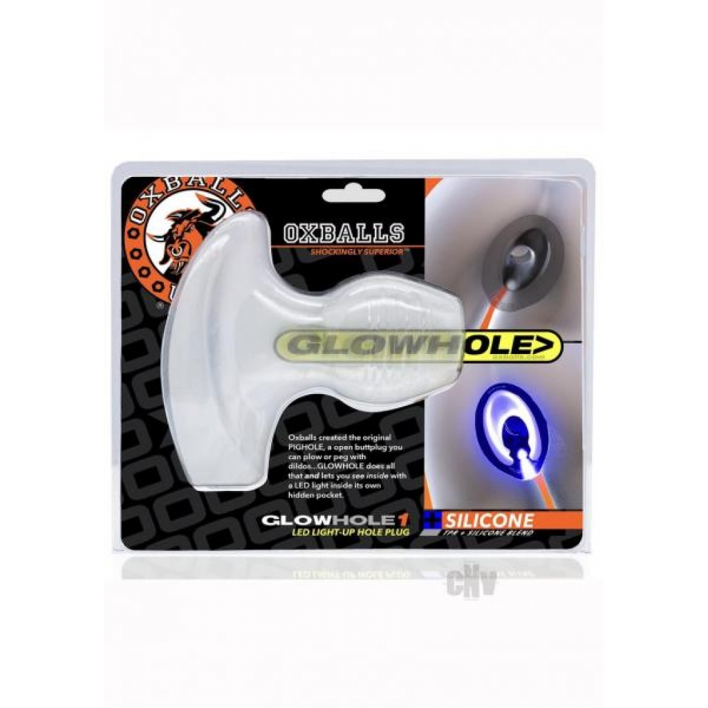 Glowhole 1 Buttplug Small Cool Ice - Anal Plugs